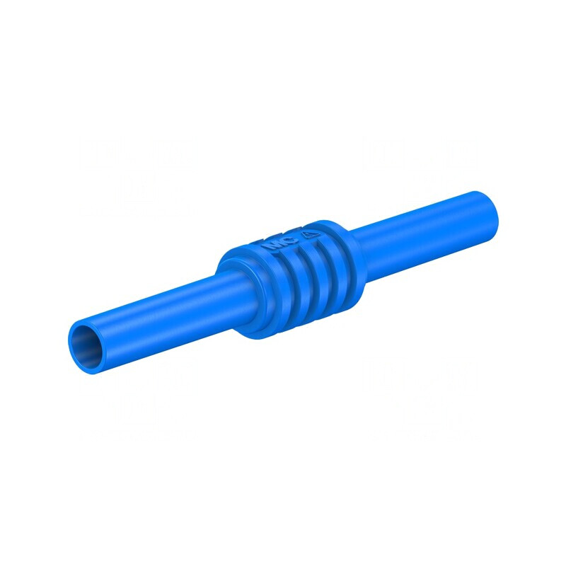 Adaptor soclu banană 4mm 32A 1kV albastru | Electronic-mag.ro | Componente Electronice