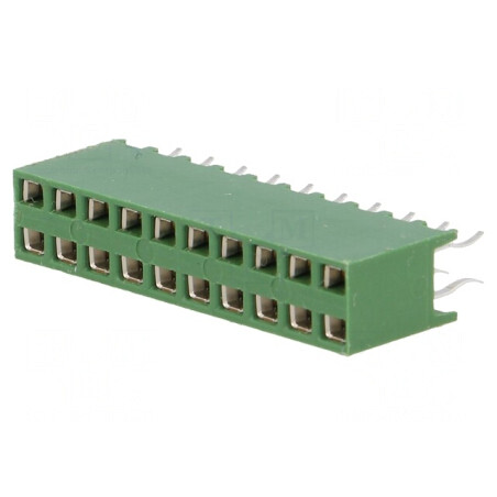 Soclu pini 20 mama THT 2x10 2,54mm | Electronic-mag.ro | Componente Electronice