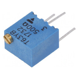 Potentiometru Multitura 500Ω 250mW ±10% Lineare | Electronic-mag.ro | Componente Electronice