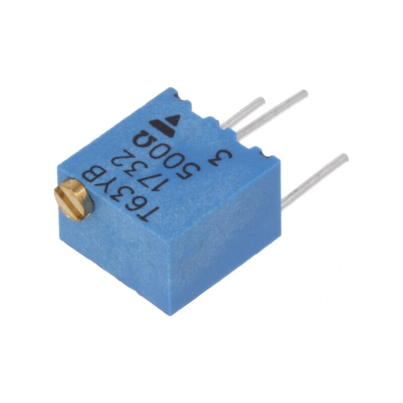 Potentiometru Multitura 500Ω 250mW ±10% Lineare | Electronic-mag.ro | Componente Electronice