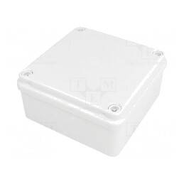 Carcasă Universală Gri 100mm x 100mm x 50mm ABS Polistiren | Electronic-mag.ro | Componente Electronice
