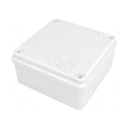 Carcasă Universală Gri 100mm x 100mm x 50mm ABS Polistiren | Electronic-mag.ro | Componente Electronice