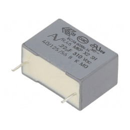Condensator Polipropilenă 0,22uF THT | Electronic-mag.ro | Componente Electronice