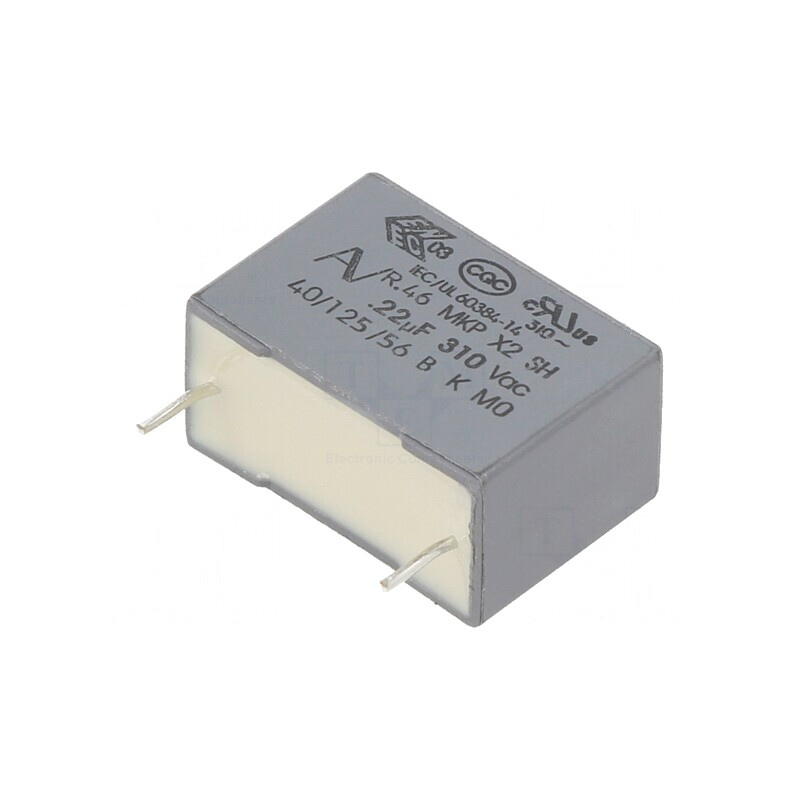Condensator Polipropilenă 0,22uF THT | Electronic-mag.ro | Componente Electronice