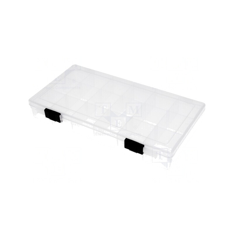 Container de depozitare cu partiții transparente din polipropilenă | Electronic-mag.ro | Componente Electronice Container de depozitare cu partiții transparente din polipropilenă | Electronic-mag.ro | Componente Electronice