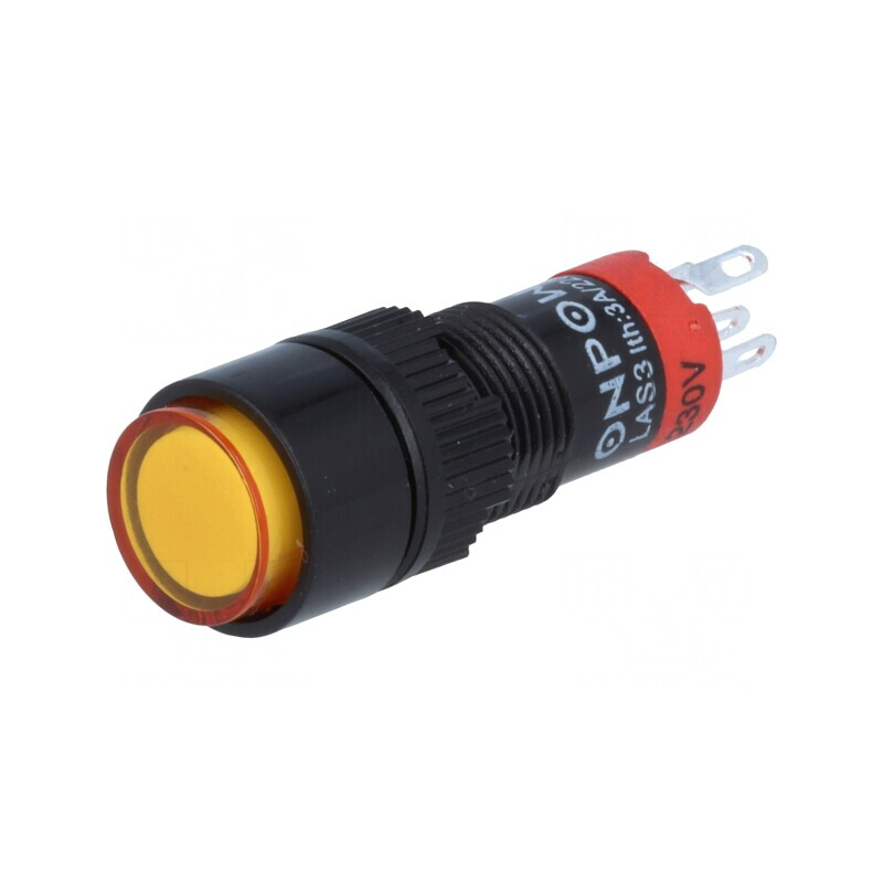 Comutator cu apăsare ON-ON 0,5A/250VAC | Electronic-mag.ro | Componente Electronice