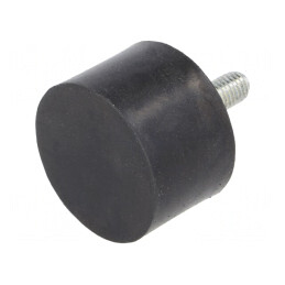 Picioruș Vibro-Absorbant 40mm 25mm Duritate 55 Shore | Electronic-mag.ro | Componente Electronice