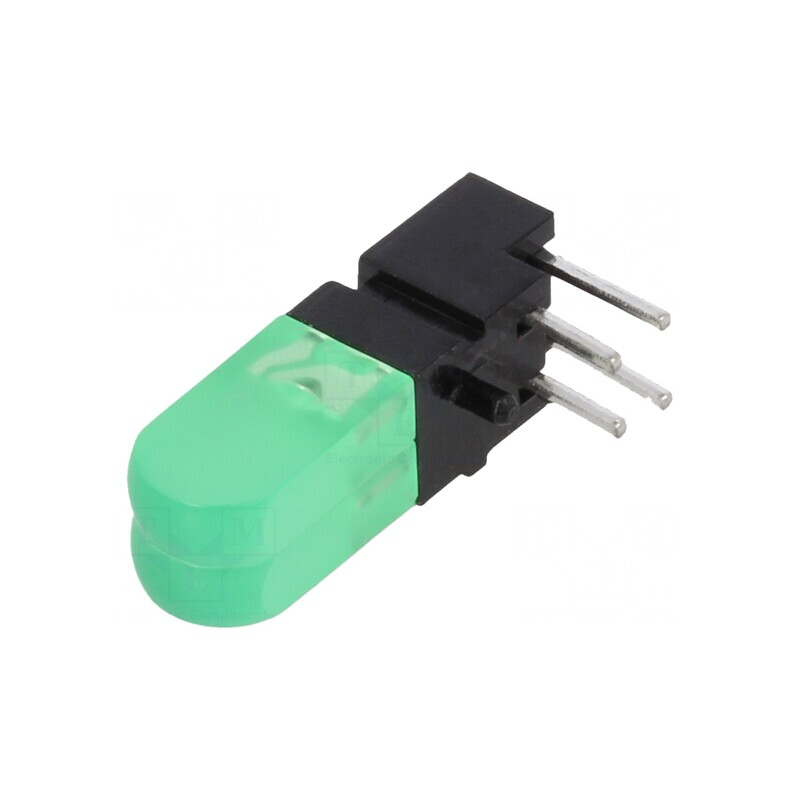 LED Galben-Verde cu 2 Diode 20mA 60° 6,3-12,5mcd | Electronic-mag.ro | Componente Electronice