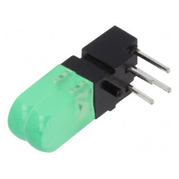 LED Galben-Verde cu Două Diode 20mA 60°