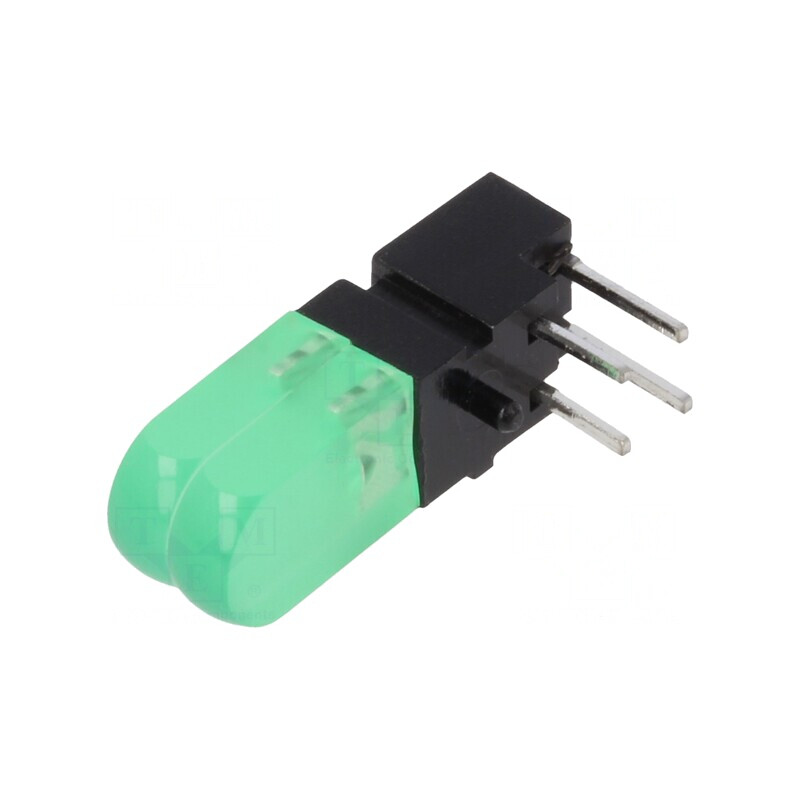 LED Galben-Verde cu Două Diode 20mA 60° | Electronic-mag.ro | Componente Electronice