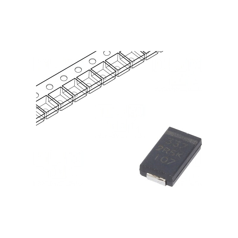 Condensator Polimeric Low ESR 330uF 2.5V 2917 | Electronic-mag.ro | Componente Electronice