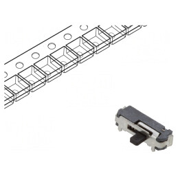 Comutator Glisant SPDT SMT 0.3A 4VDC | Electronic-mag.ro | Componente Electronice