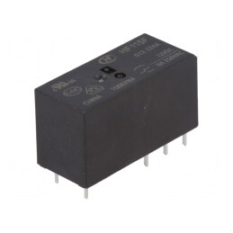 Releu electromagnetic DPDT 12VDC 8A PCB | Electronic-mag.ro | Componente Electronice