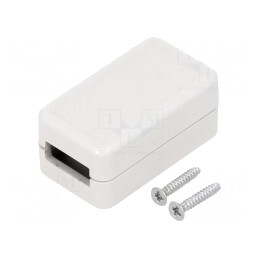 Carcasă USB ABS Gri 20x35x15,5mm | Electronic-mag.ro | Componente Electronice