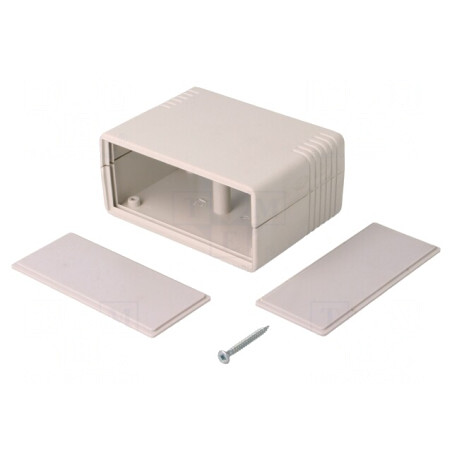 Carcasă ABS gri 89x64x43mm | Electronic-mag.ro | Componente Electronice