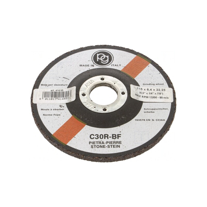 Disc de tăiere piatră 115mm 22mm 6.4mm | Electronic-mag.ro | Componente Electronice