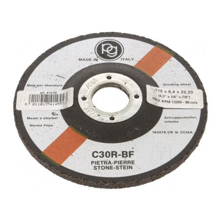 Disc de tăiere piatră 115mm 22mm 6.4mm | Electronic-mag.ro | Componente Electronice