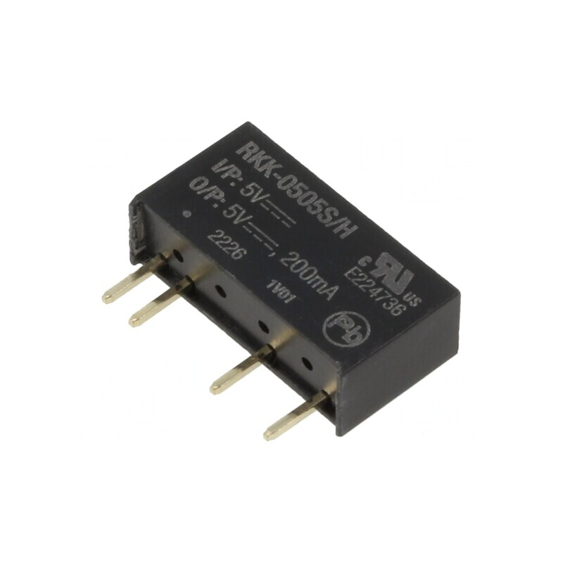 Convertor DC/DC 1W 5V 200mA SIP7 | Electronic-mag.ro | Componente Electronice