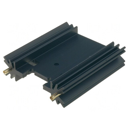 Radiator extrudat negru TO220/TO3P 50.8x45x12.7mm | Electronic-mag.ro | Componente Electronice
