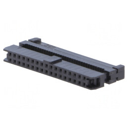 Mufă IDC Mamă 34 PIN Presare Cabluri Aurit 1mm | Electronic-mag.ro | Componente Electronice