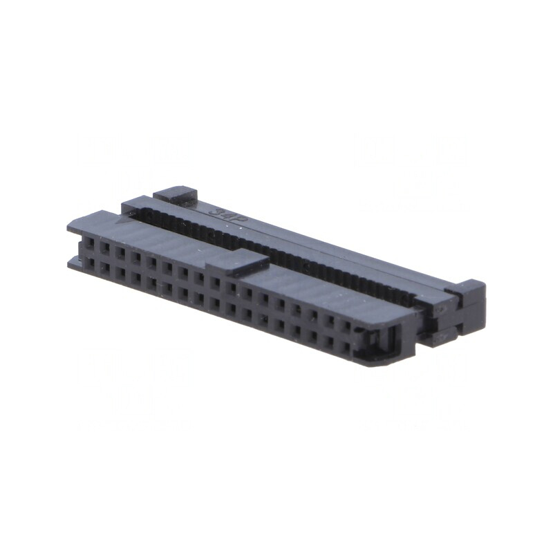 Mufă IDC Mamă 34 PIN Presare Cabluri Aurit 1mm | Electronic-mag.ro | Componente Electronice