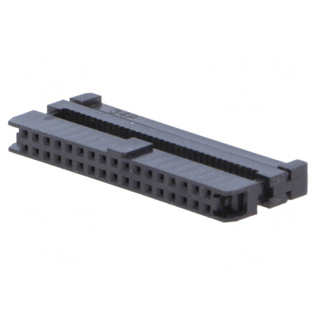 Mufă IDC Mamă 34 PIN Presare Cabluri Aurit 1mm | Electronic-mag.ro | Componente Electronice