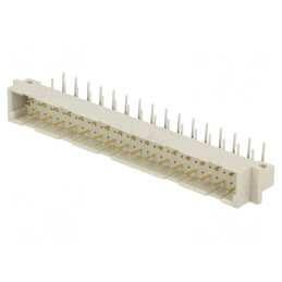 Soclu DIN 41612 Tip C Tată 32 PIN Aurit 90° 3A | Electronic-mag.ro | Componente Electronice