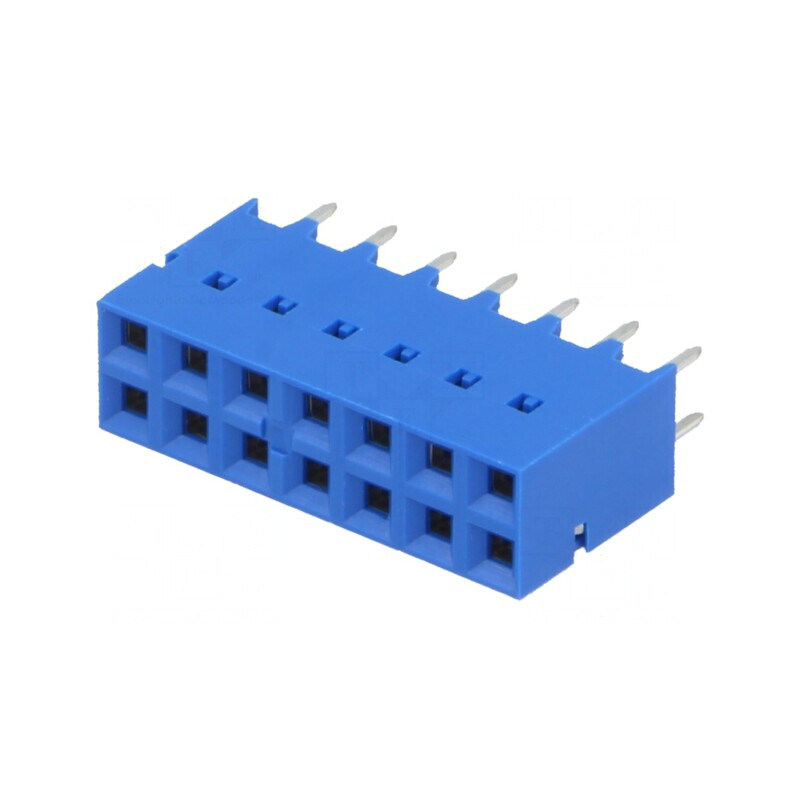 Soclu PCB-PCB Mamă Dubox 2,54mm 14 PIN THT Aurit Drept | Electronic-mag.ro | Componente Electronice