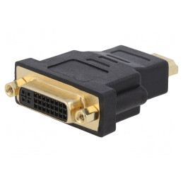 Adaptor DVI-D la HDMI Negru | Electronic-mag.ro | Componente Electronice