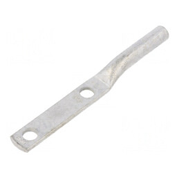 Vârf Inelar Tubular M8 Crimpat 25mm2 Neizolat | Electronic-mag.ro | Componente Electronice