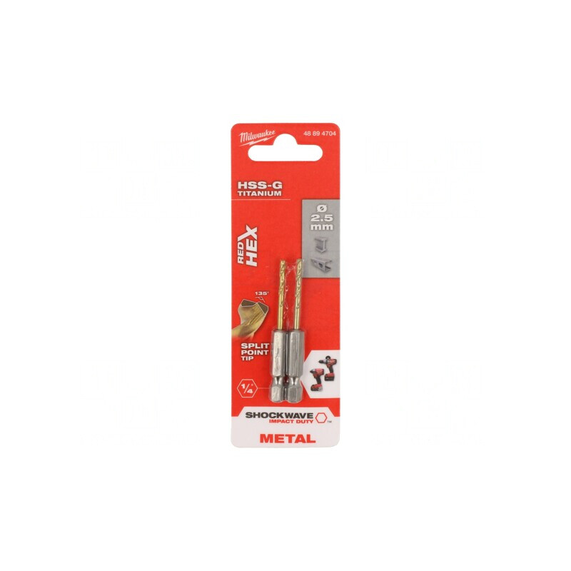Burghiu Metal 2,5mm Oțel Rapid HSS-G | Electronic-mag.ro | Componente Electronice