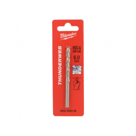 Burghiu Metal 6mm Oțel Rapid HSS-G | Electronic-mag.ro | Componente Electronice