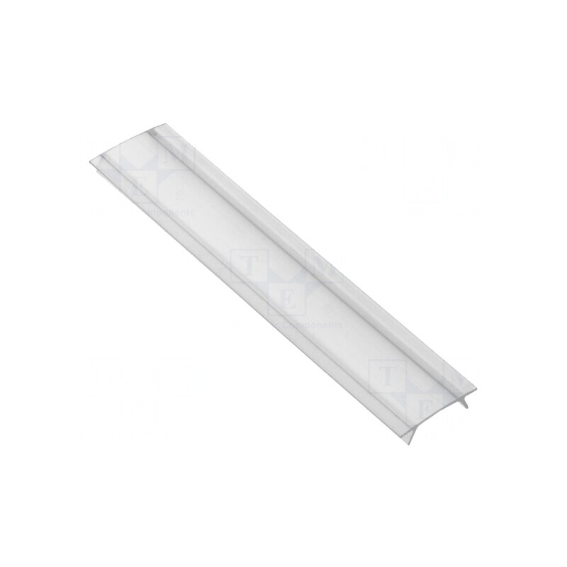 Apărătoare Transparentă pentru Profile LED 1m | Electronic-mag.ro | Componente Electronice