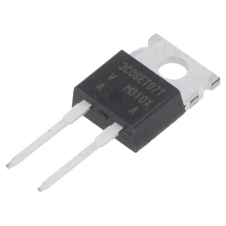 Diodă Redresoare Schottky SiC 650V 6A TO220-2 | Electronic-mag.ro | Componente Electronice