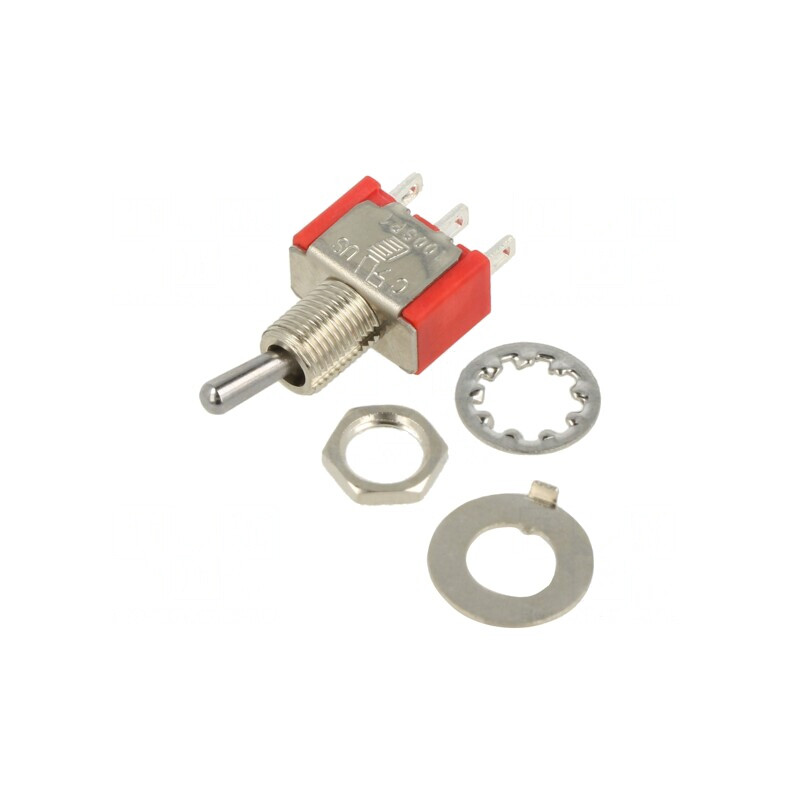 Comutator Basculant SPDT ON-ON 2A/250VAC 5A/28VDC | Electronic-mag.ro | Componente Electronice