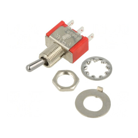 Comutator Basculant SPDT ON-ON 2A/250VAC 5A/28VDC | Electronic-mag.ro | Componente Electronice