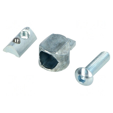 Articulație de montaj pentru profile, lățime cant 6mm | Electronic-mag.ro | Componente Electronice