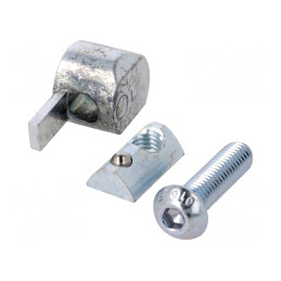 Articulație de montaj pentru profile 8mm | Electronic-mag.ro | Componente Electronice