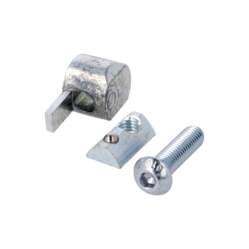 Articulație de montaj pentru profile 8mm | Electronic-mag.ro | Componente Electronice