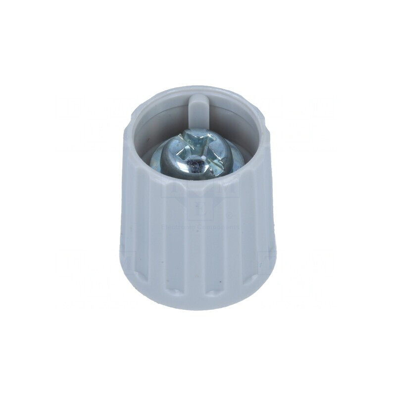 Buton rotativ poliamidă gri Ø6mm Ø15x16,3mm ax fin | Electronic-mag.ro | Componente Electronice Buton rotativ poliamidă gri Ø6mm Ø15x16,3mm ax fin | Electronic-mag.ro | Componente Electronice