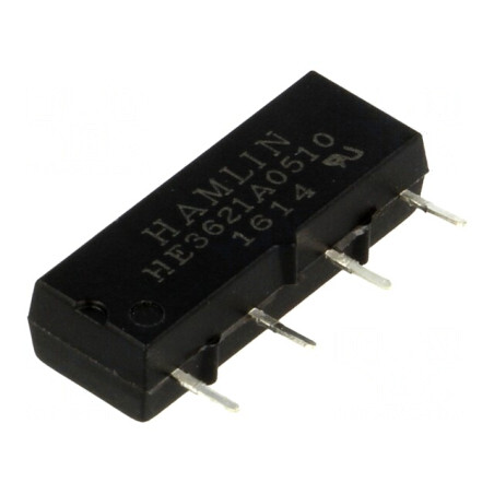 Releu Senzor Reed SPST-NO 5VDC 500mA 10W | Electronic-mag.ro | Componente Electronice