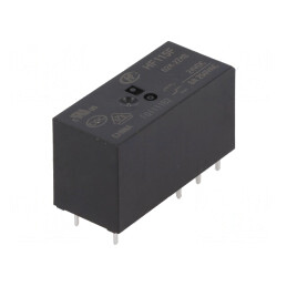 Releu Electromagnetic DPDT 24VDC 8A PCB | Electronic-mag.ro | Componente Electronice