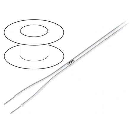 Cablu Electric Siliconic Alb 2x1,5mm2 100m | Electronic-mag.ro | Componente Electronice
