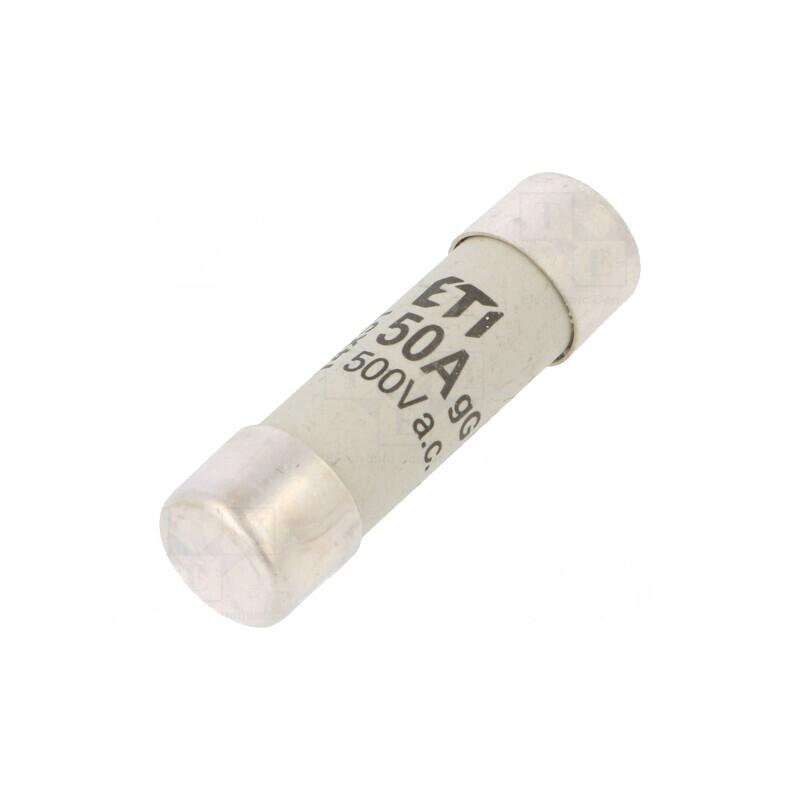 Siguranță industrială cilindrică gG 50A 500VAC | Electronic-mag.ro | Componente Electronice Siguranță industrială cilindrică gG 50A 500VAC | Electronic-mag.ro | Componente Electronice