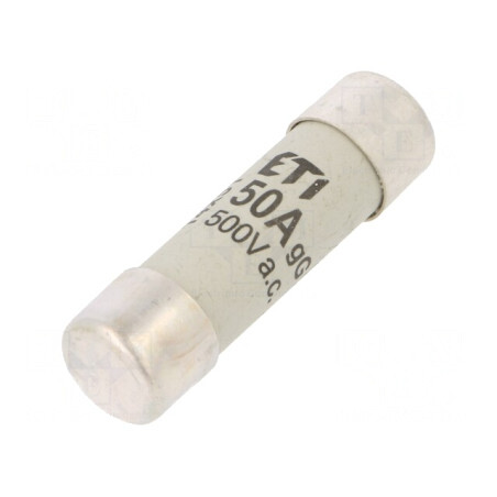Siguranță industrială cilindrică gG 50A 500VAC | Electronic-mag.ro | Componente Electronice