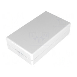 Carcasă Universală ABS Gri cu Clichet 75x130x34mm | Electronic-mag.ro | Componente Electronice