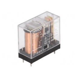 Releu Electromagnetic SPST-NO 24VDC 10A 250VAC PCB | Electronic-mag.ro | Componente Electronice