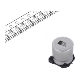 Condensator Electrolitic SMD 470uF 63V 16x16x16mm | Electronic-mag.ro | Componente Electronice