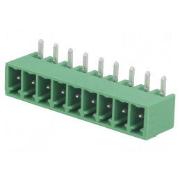 Regletă de conexiuni deconectabilă 3,81mm 9 piste soclu tată | Electronic-mag.ro | Componente Electronice
