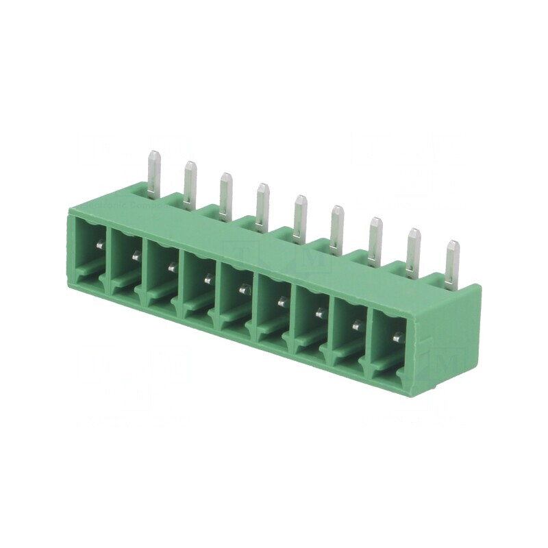 Regletă de conexiuni deconectabilă 3,81mm 9 piste soclu tată | Electronic-mag.ro | Componente Electronice